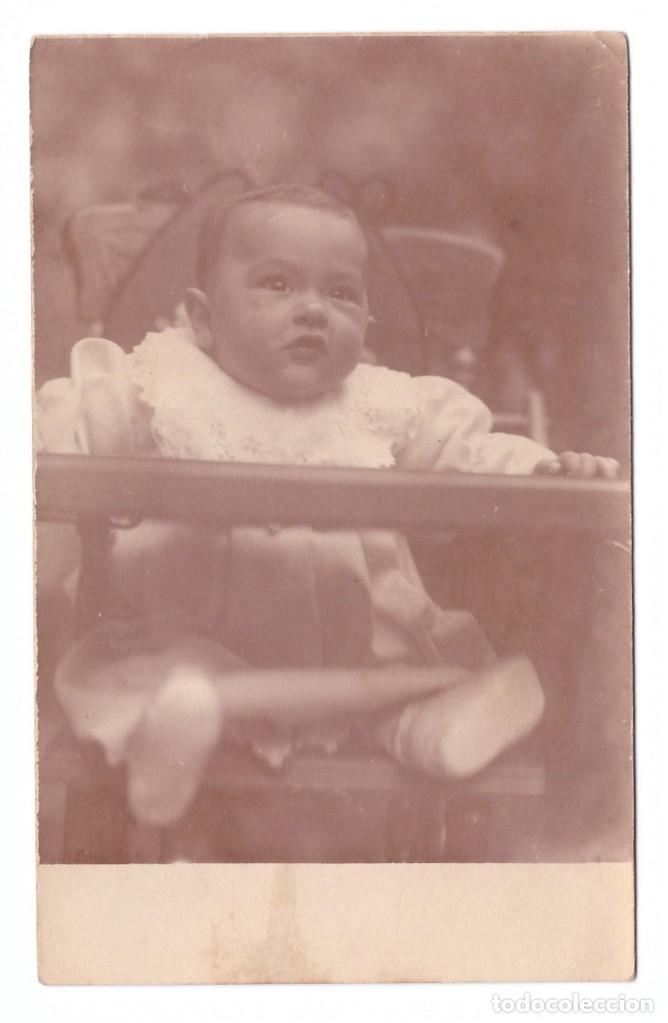 Fotografia antiga: FOTOGRAF&Iacute;A DE BEB&Eacute; SIN FECHA