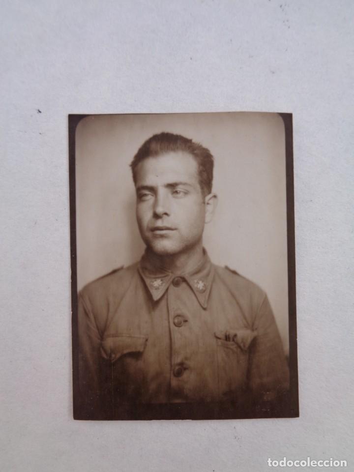 Fotografia antiga: FOTO DE CARNET DE PHOTOMATON DE MILITAR DE SANIDAD