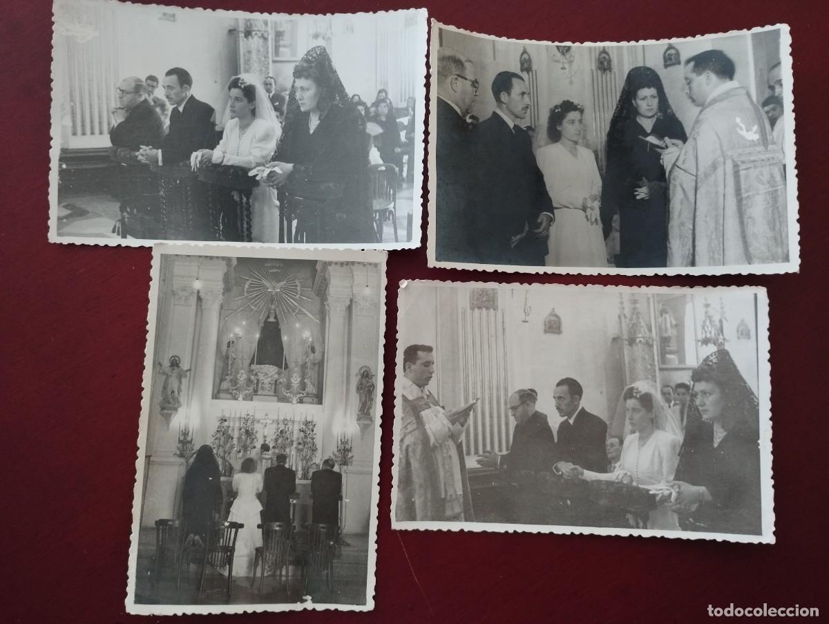 Fotograf&iacute;a antigua: Celebraci&oacute;n de una boda Castell&oacute;n