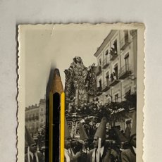 Fotografía antigua: MÚRCIA. FOTOGRAFIA PROCESIÓN SEMANA SANTA.. LA VIRGEN DE SALZILLO (A.1948). Lote 366154421