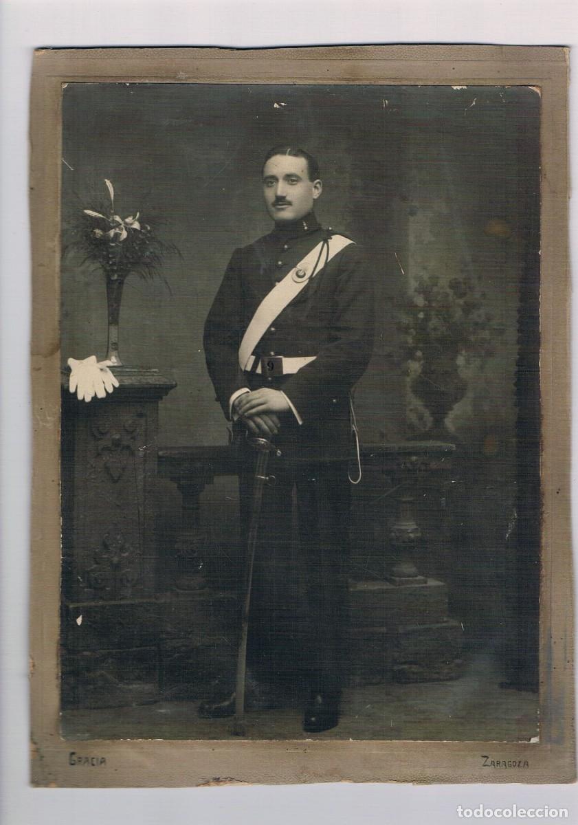 Fotograf&iacute;a antigua: OFICIAL DE ARTILLERIA - FOTOGRAFIA ANTIGUA 16,5 X 23 MILITAR