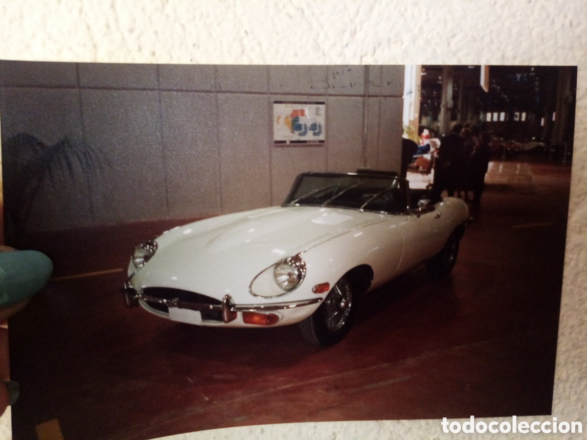 Fotograf&iacute;a antigua: Antigua foto original -Jaguar E-Tipe-