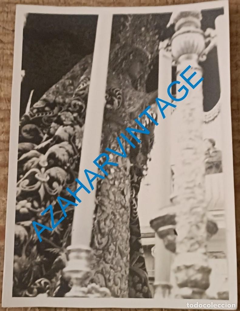 Antique Photography: SEMANA SANTA SEVILLA, ANTIGUA FOTOGRAFIA VIRGEN DE LA O, 70X98MM