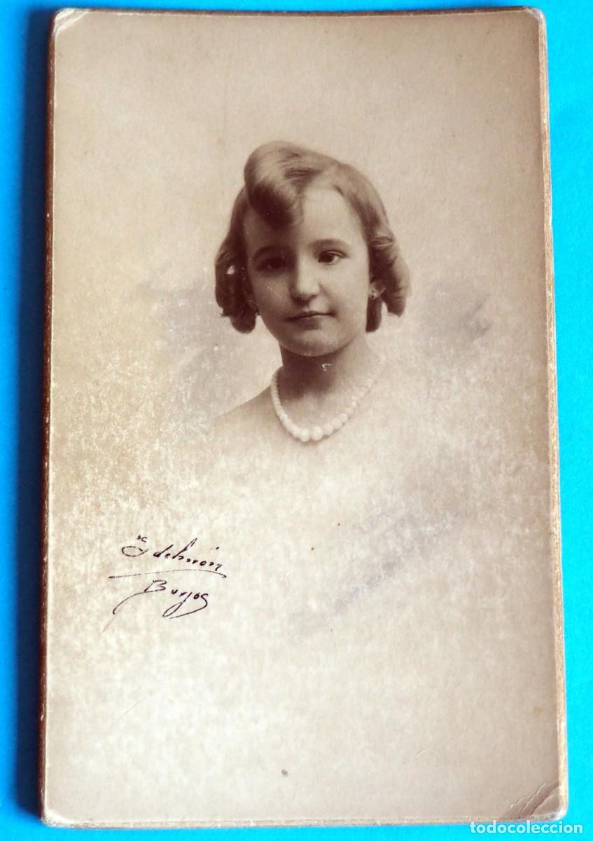 Fotografia antiga: ANTIGUA FOTOGRAF&Iacute;A DE NI&Ntilde;A. A&Ntilde;OS 20. FOT&Oacute;GRAFO IDELM&Oacute;N. BURGOS