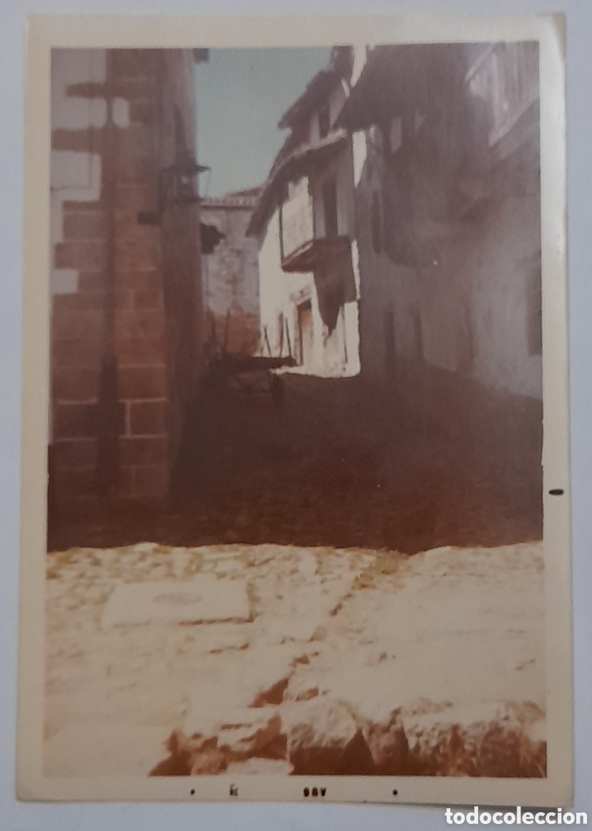 Alte Fotografie: CANDELARIO (Salamanca) foto de una calle del pueblo. 1974