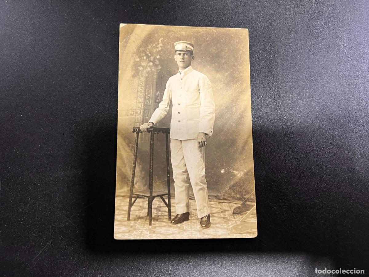 Fotografia antica: FOTOGRAF&Iacute;A MILITAR CUBANO. 1918. MEDIDAS APROX.: 13.5 X 8.5 CM