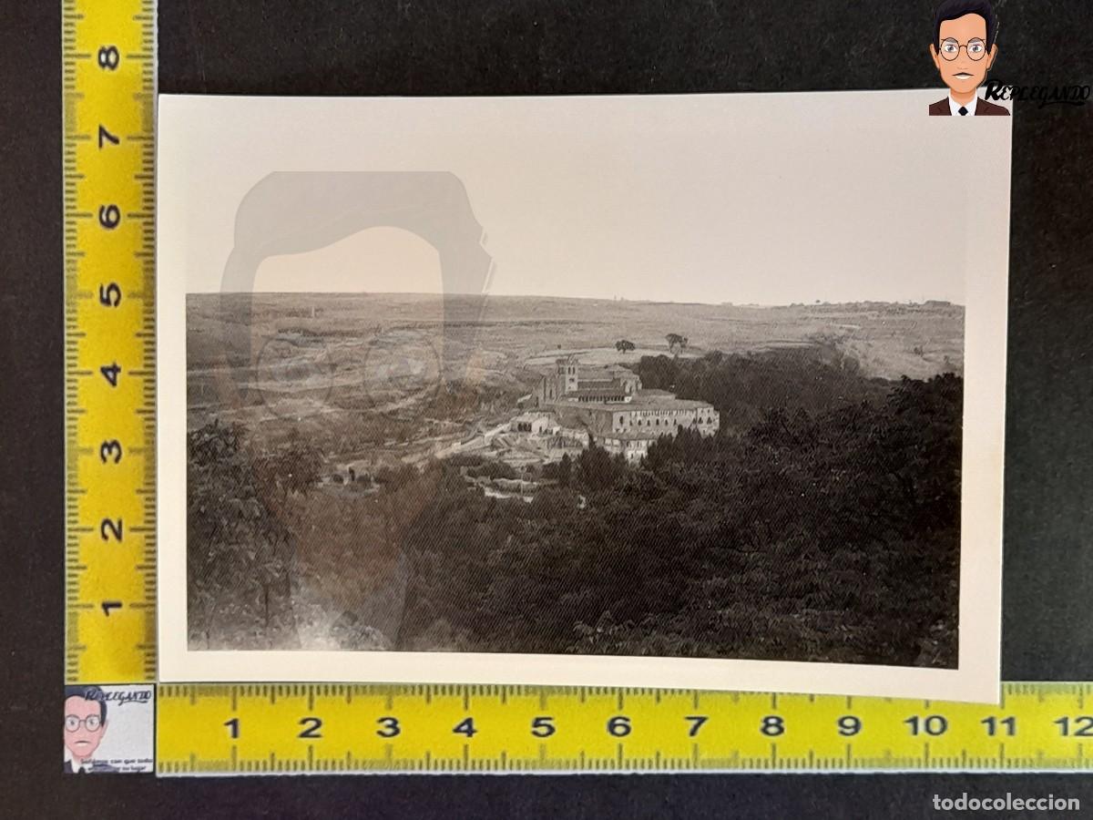 Fotografia antiga: VISTA DEL MONASTERIO DEL PARRAL DE SEGOVIA - FOTO ANTIGUA EN BLANCO Y NEGRO A&Ntilde;OS 60/70