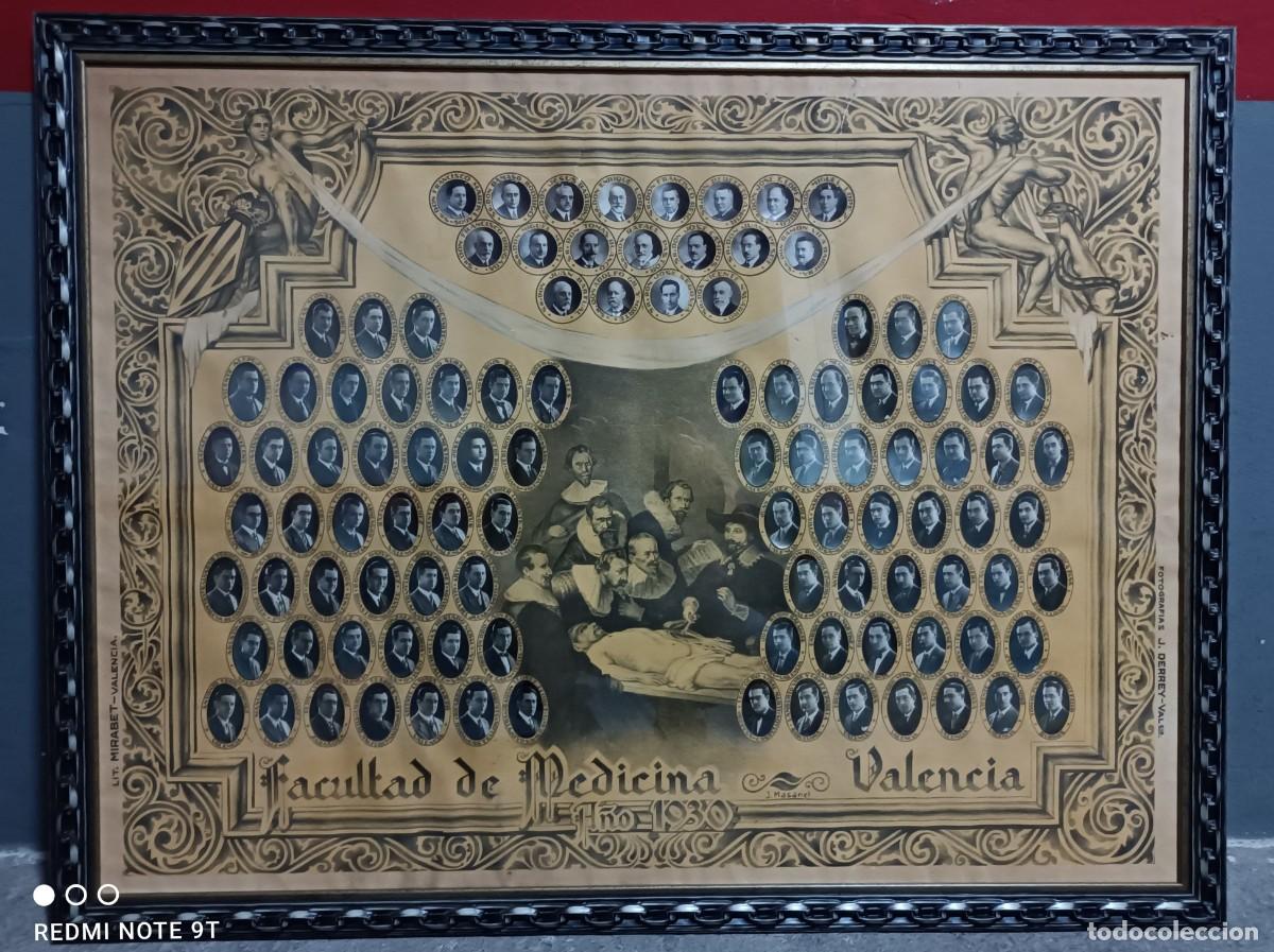 Fotograf&iacute;a antigua: ORLA FACULTAD MEDICINA VALENCIA 1930
