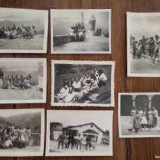 Fotografía antigua: FOTOGRAFÍAS ANTIGUAS DE AMIGOS DE VIAJE, PAJARES, SUANCES, COVADONGA, SEGOVIA Y LEÓN. 1950