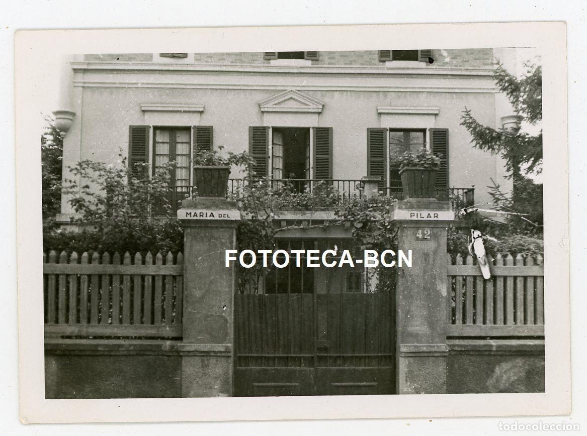 Fotografia antica: FOTO ORIGINAL ZARAUTZ VILLA MARIA DEL PILAR A&Ntilde;O 1961