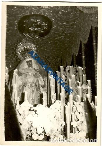 Alte Fotografie: SEMANA SANTA SEVILLA,A&Ntilde;OS 60, VIRGEN DEL ROSARIO, MONTESION, 75X105MM