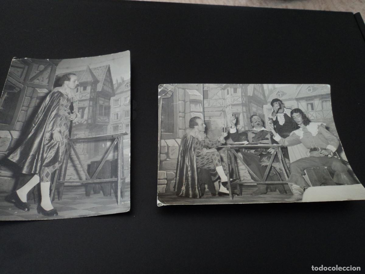 Alte Fotografie: TEATRE C.A.P.S.A. 1958 GRUP DE TEATRE C.T. BARCINO, RAMON SCHILT, F. FERNANDEZ REPORTER