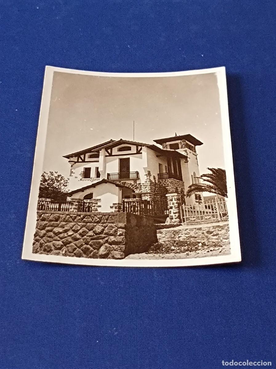 Fotograf&iacute;a antigua: FOTOGRAF&Iacute;A CHALET O VILLA DE BENICASSIM (CASTELL&Oacute;N) - LOCALIZADA AL DORSO