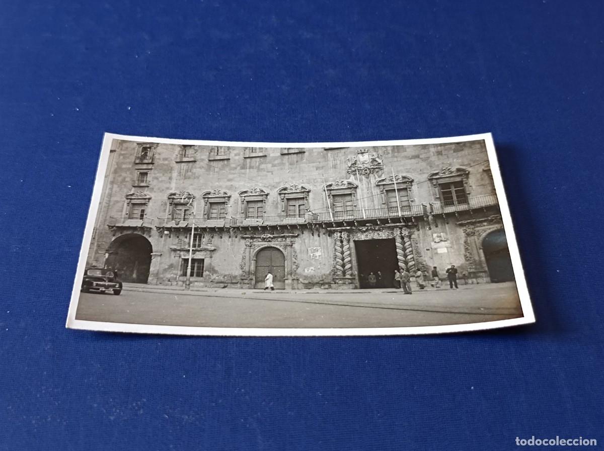 Fotografia antica: FOTOGRAF&Iacute;A AYUNTAMIENTO DE ALICANTE - LOCALIZADA AL DORSO