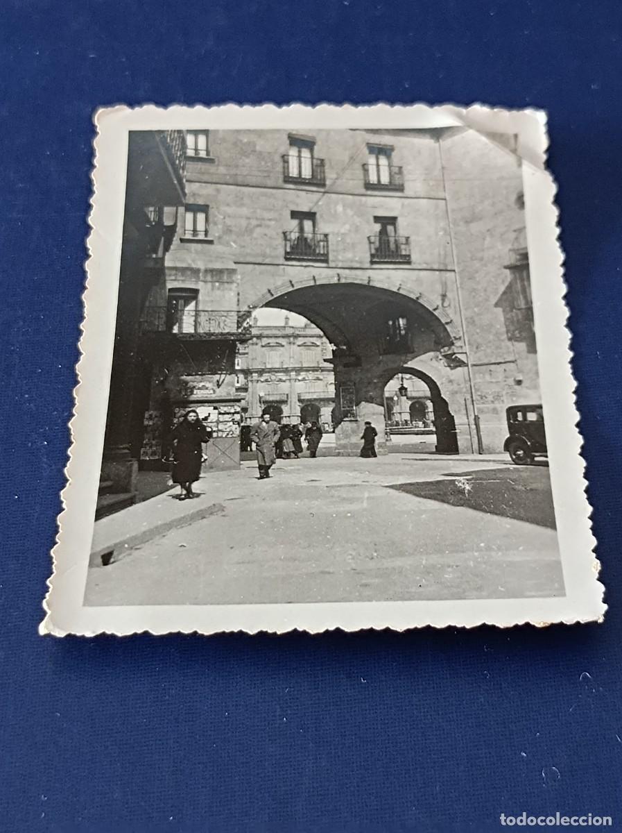 Fotograf&iacute;a antigua: FOTOGRAF&Iacute;A CALLE DE SALAMANCA 1934 - LOCALIZADA Y FECHADA AL DORSO