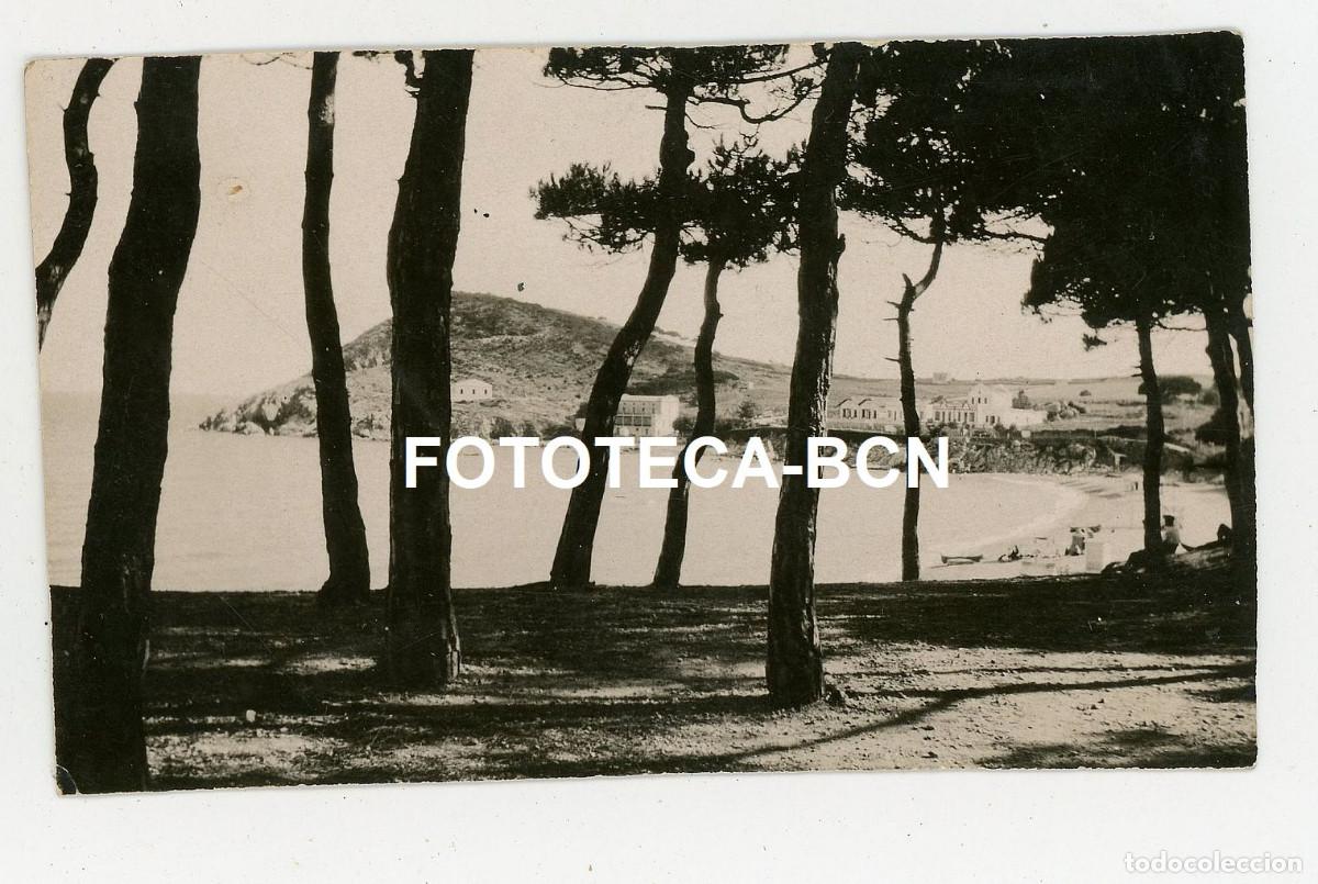 Alte Fotografie: FOTO ORIGINAL PALAMOS PLAYAS LA FOSCA CAPGROS CASAS DE LA EPOCA A&Ntilde;O 1933