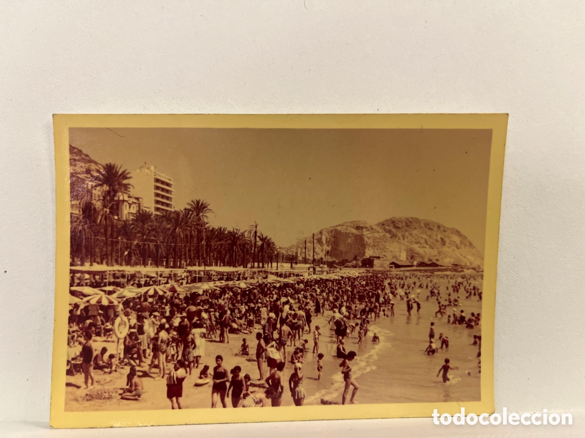 Fotografia antiga: FOTO ORIGINAL ANTIGUA DEL POSTIGUET. ALICANTE
