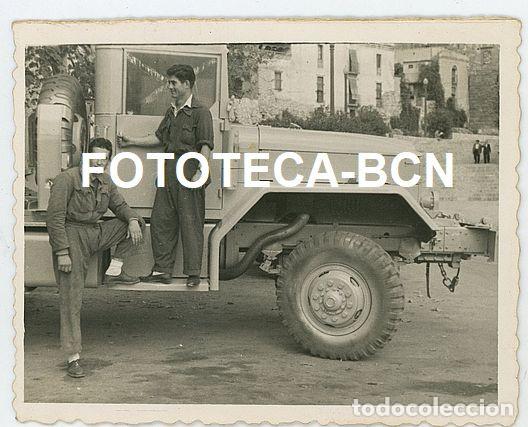 Fotograf&iacute;a antigua: FOTO ORIGINAL CAMION REO ESPA&Ntilde;A A&Ntilde;O 1959