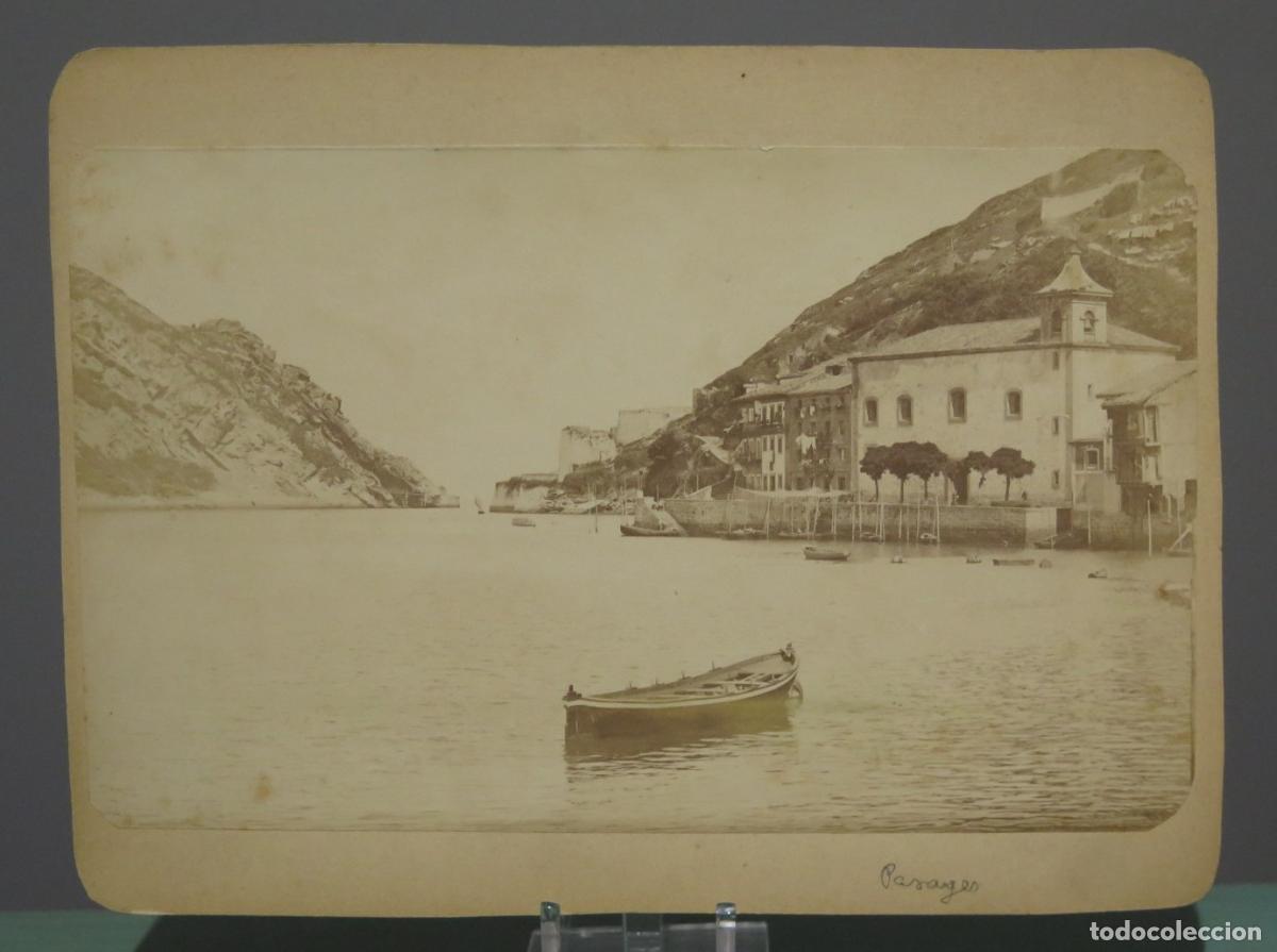 Fotograf&iacute;a antigua: FOTOGRAFIA. VISTA PUERTO PASAJES. HACIA 1910