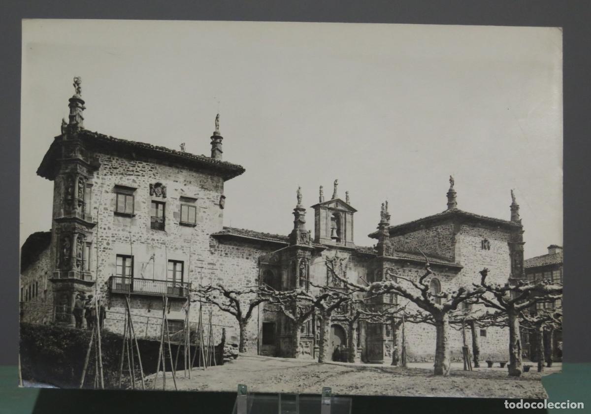 Fotograf&iacute;a antigua: FOTOGRAFIA. VISTA DE LA UNIVERSIDAD DE O&Ntilde;ATE. HACIA 1910