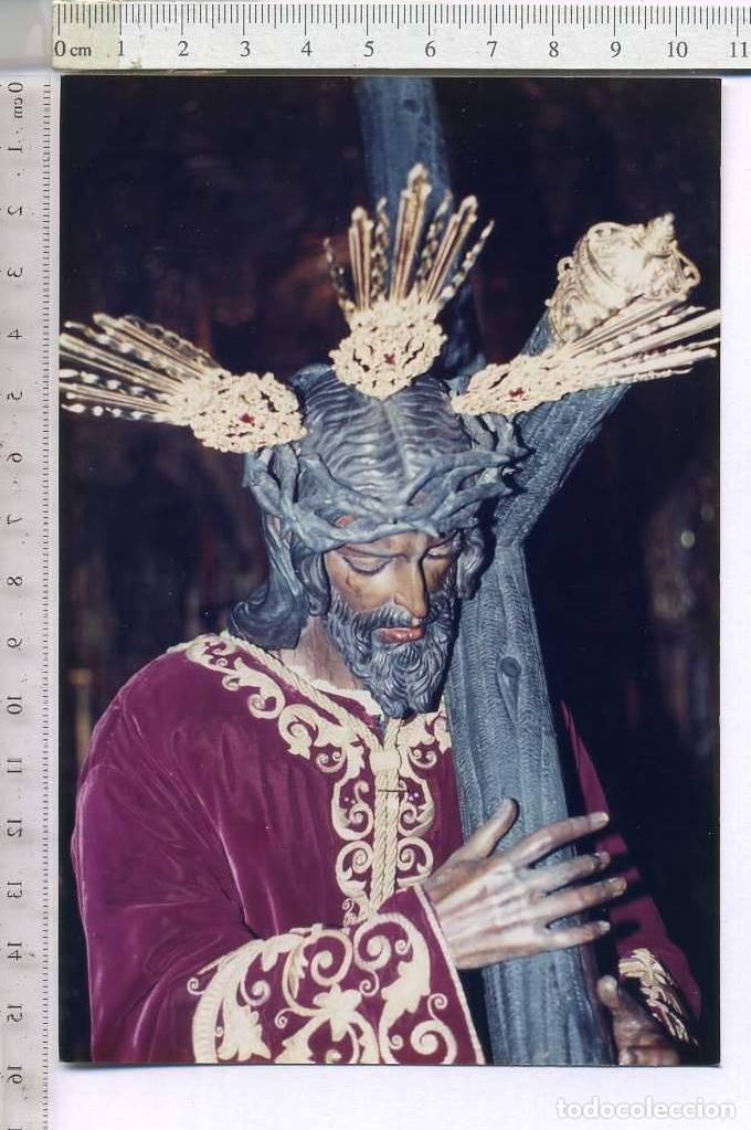 Photographie ancienne: FOTOGRAFIA DE NTRO. PADRE JESUS DE LA SALUD. LO GITANOS SANTA DE SEVILLA