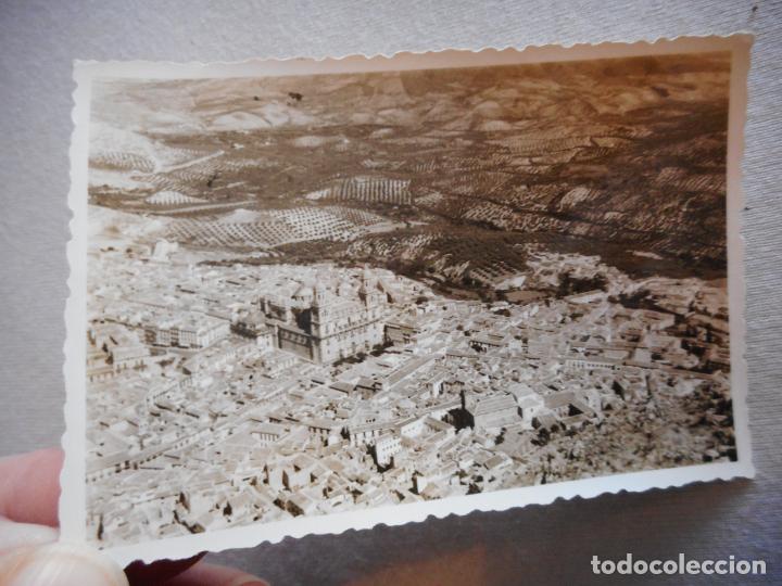Fotograf&iacute;a antigua: ANTIGUA FOTOGRAFIA VISTA AEREA DE JAEN A&Ntilde;OS 50?
