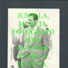 Fotografía antigua: JUMILLA, MURCIA. RETRATO. AÑO 1954. FOTÓGRAFO JOSÉ ANTONIO. JUMILLA, MURCIA.