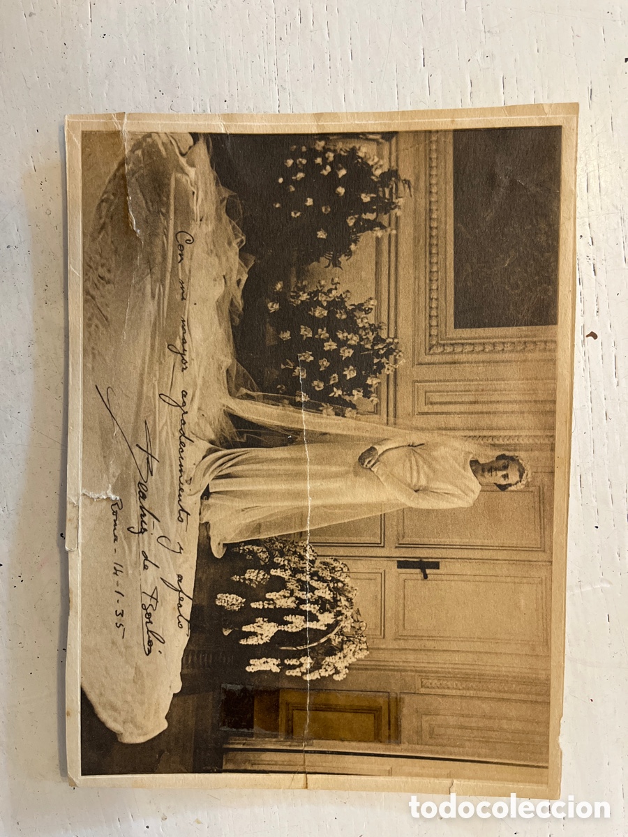 Fotograf&iacute;a antigua: Fotograf&iacute;a boda de Do&ntilde;a Beatriz de Borb&oacute;n. 1935.