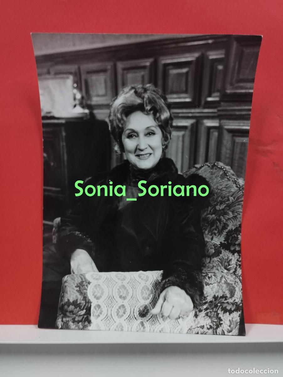 Fotograf&iacute;a antigua: MERCEDES PRENDES FOTO ORIGINAL DE TELEVISION ESPA&Ntilde;OLA GABINETE DE PRENSA A&Ntilde;OS 70