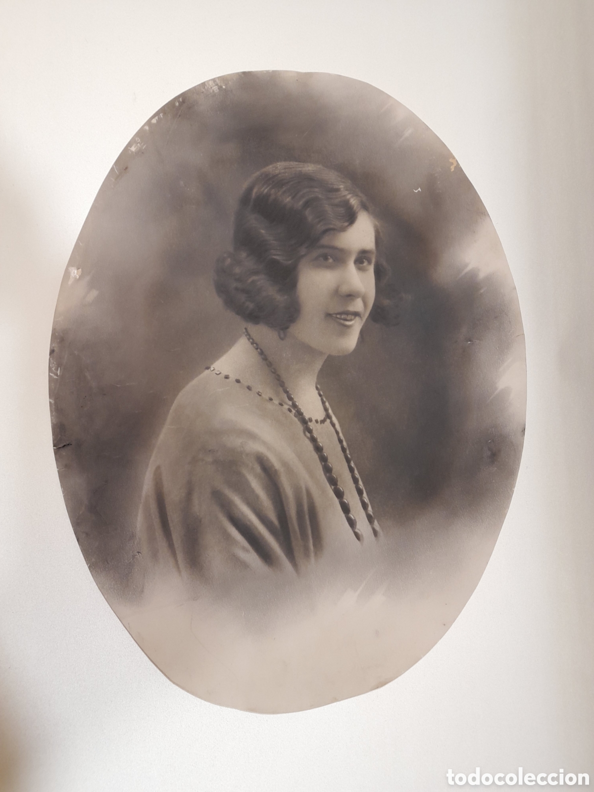 Fotograf&iacute;a antigua: FOTOGRAFIA ANTIGUA, FOTOGRAFIA MUJER, FOTOGRAFIA OVALADA 44X60