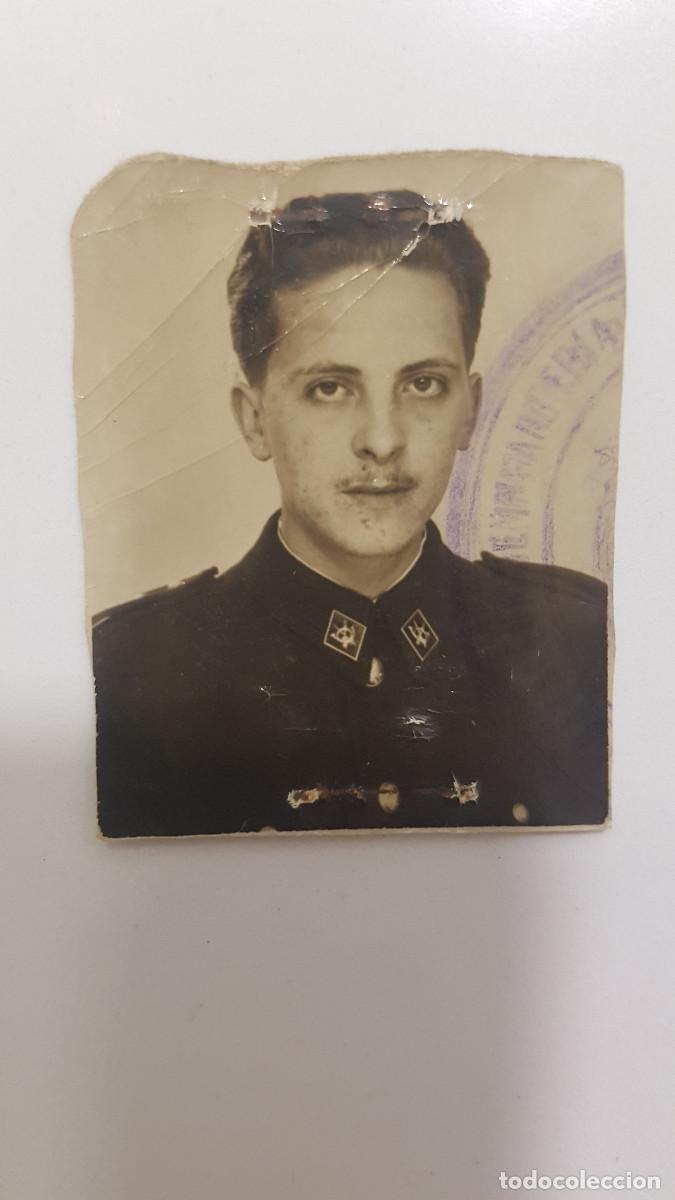 Alte Fotografie: FOTO CARNET MILITAR INFANTERIA. Medidas 4,5 x 3,5 cm