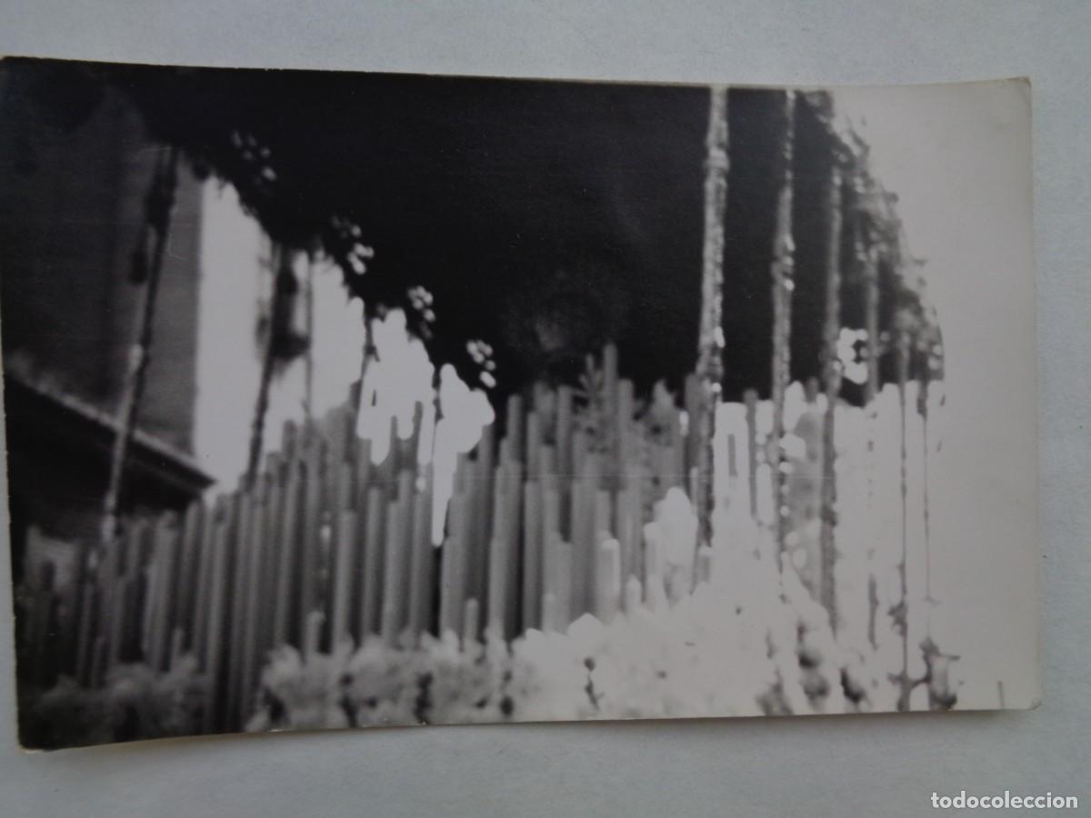 Fotografia antiga: SEMANA SANTA DE SEVILLA : FOTO DE VIRGEN DEL REFUGIO EN PASO DE PALIO
