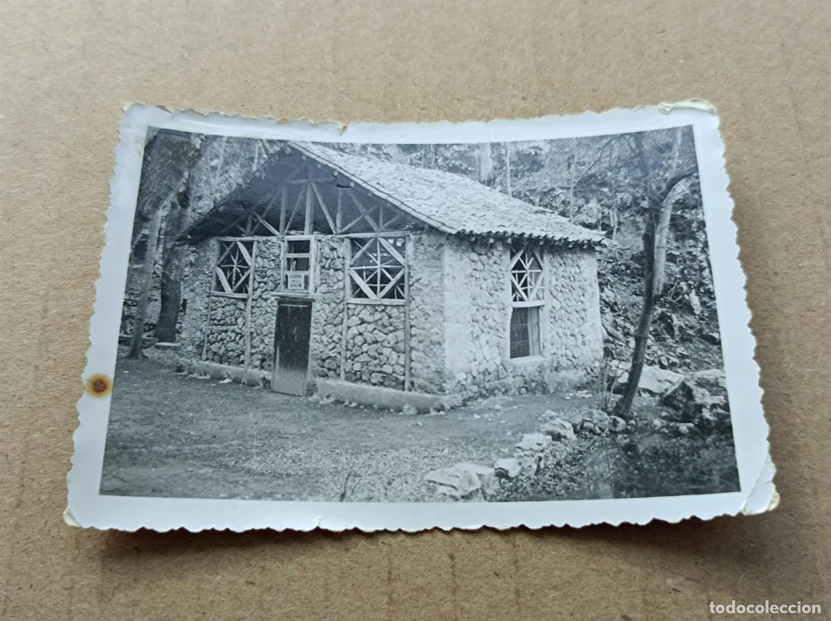 Fotograf&iacute;a antigua: FOTOGRAF&Iacute;A MONASTERIO DE PIEDRA LAGO DE LOS ESPEJOS 1934 - LOCALIZADA Y FECHADA AL DORSO