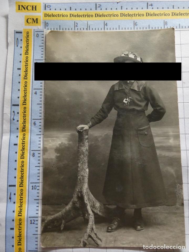 Fotografia antiga: FOTO POSTAL FOTOGRAF&Iacute;A DAMA MUJER SE&Ntilde;ORA. A&Ntilde;OS 10 30. 488