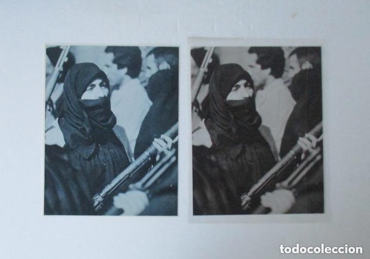 Fotograf&iacute;a antigua: FOTOGRAFIA DE PRENSA: COMBATIENTE REVOLUCION IRAN - CON CLICHE EN POSITIVO