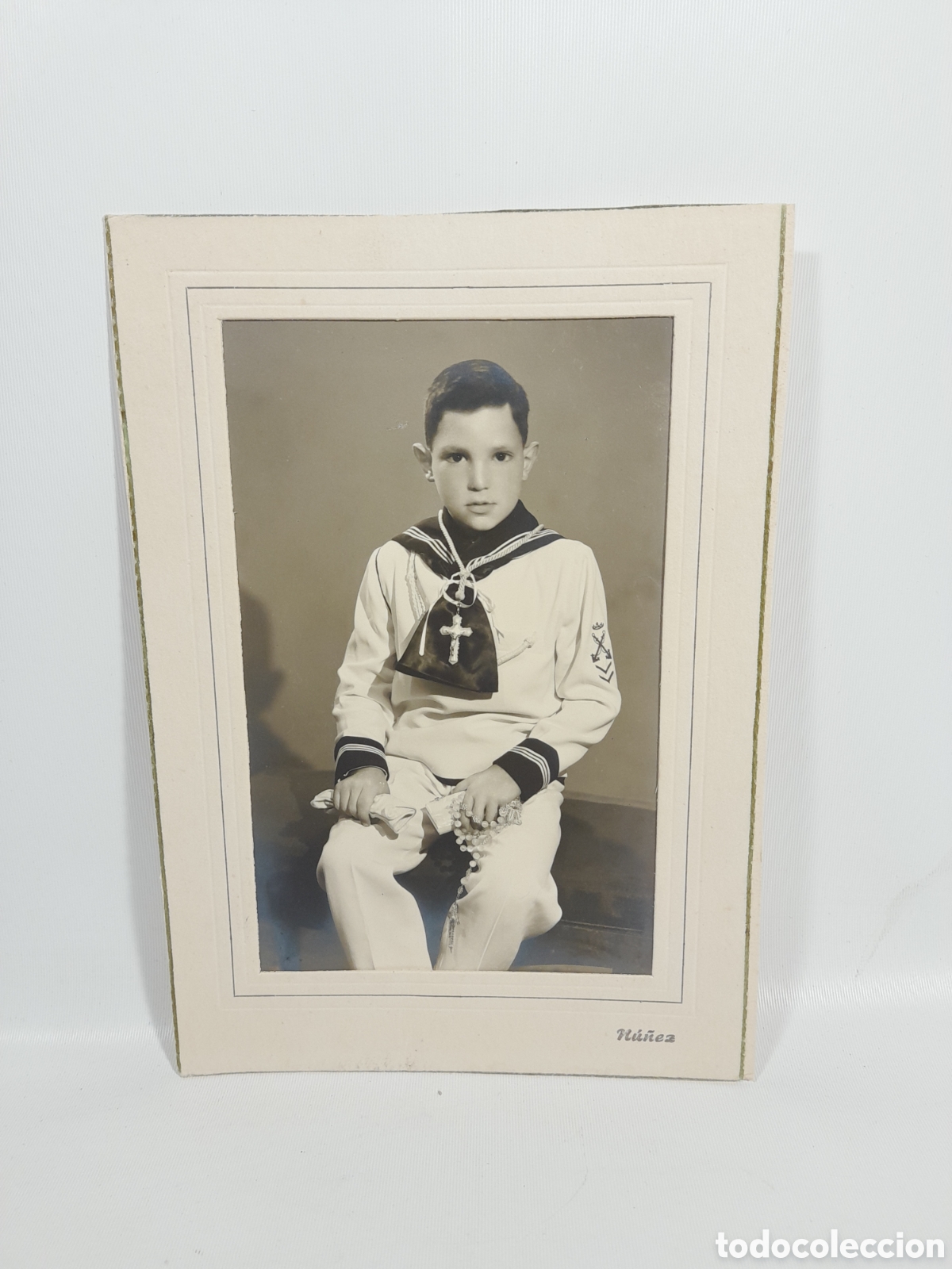 Fotograf&iacute;a antigua: FOTOGRAFIA NI&Ntilde;O COMUNION