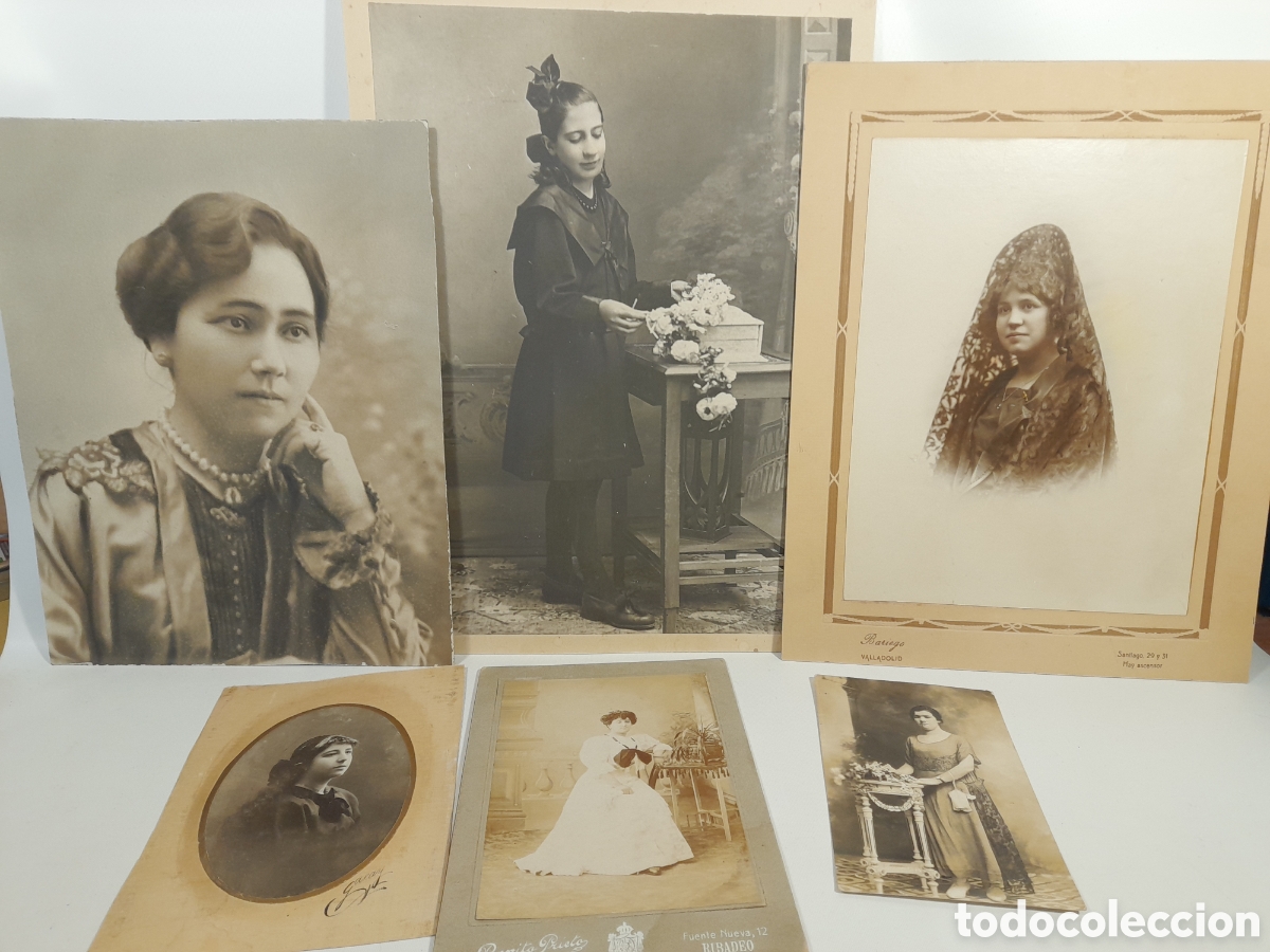 Fotograf&iacute;a antigua: LOTE FOTOGRAFIAS MUJERES, FOTOGRAFIA MUJER