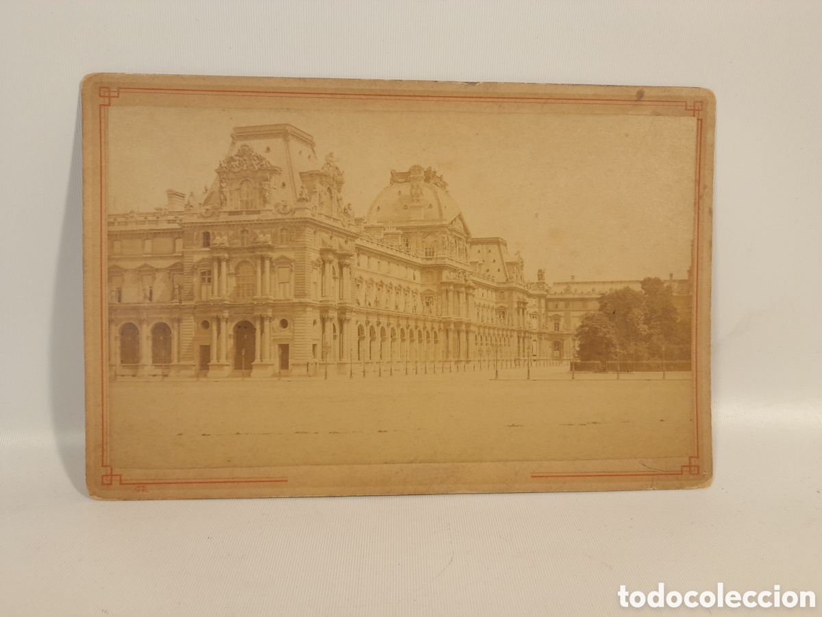 Fotograf&iacute;a antigua: FOTOGRAFIAS DE PARIS, FOTOGRAFIA MUSEO LE LOUVRE, FOTOGRAFIA LA BOURSE