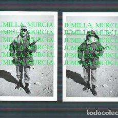 Fotografía antigua: JUMILLA, MURCIA. BIR Nº 1. EL AAIÚN, MARRUECOS. 17 FEB. 1975. FOTÓGRAFO DESCONOCIDO.