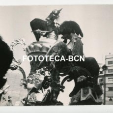 Fotografía antigua: FOTO ORIGINAL VALENCIA FALLA FIESTA DE FALLAS AÑO 1957. Lote 401075339
