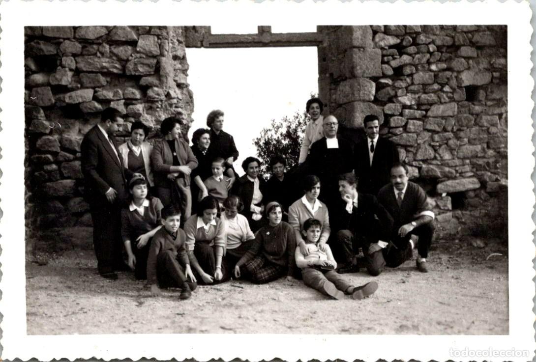 Antique Photography: Antigua Peque&ntilde;a Fotograf&iacute;a - Castell de Burriach - Argentona- 30.11.59 -No consta fot&oacute;grafo- 93x64mm