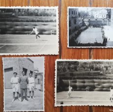 Fotografía antigua: LOTE FOTOGRAFÍAS ANTIGUAS DE TENIS. AÑOS 40 - 50. DEPORTE