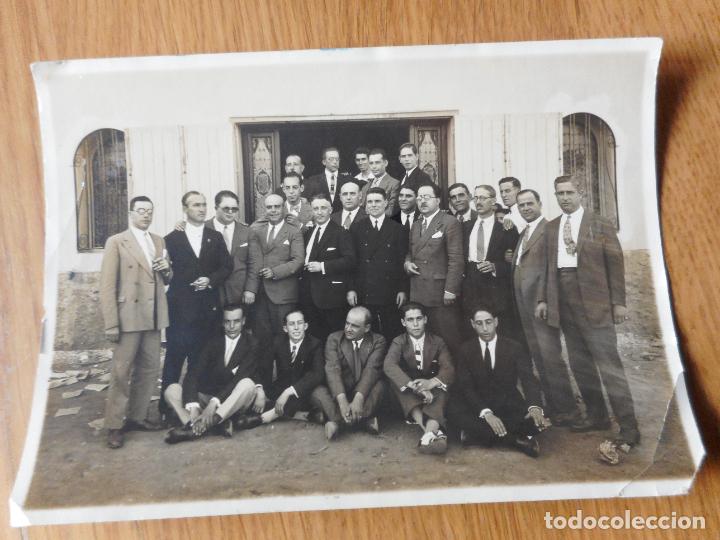 Alte Fotografie: ANTIGUA FOTOGRAFIA GRUPO DE SE&Ntilde;ORES SANCHEZ DEL PANDO SEVILLA 1930