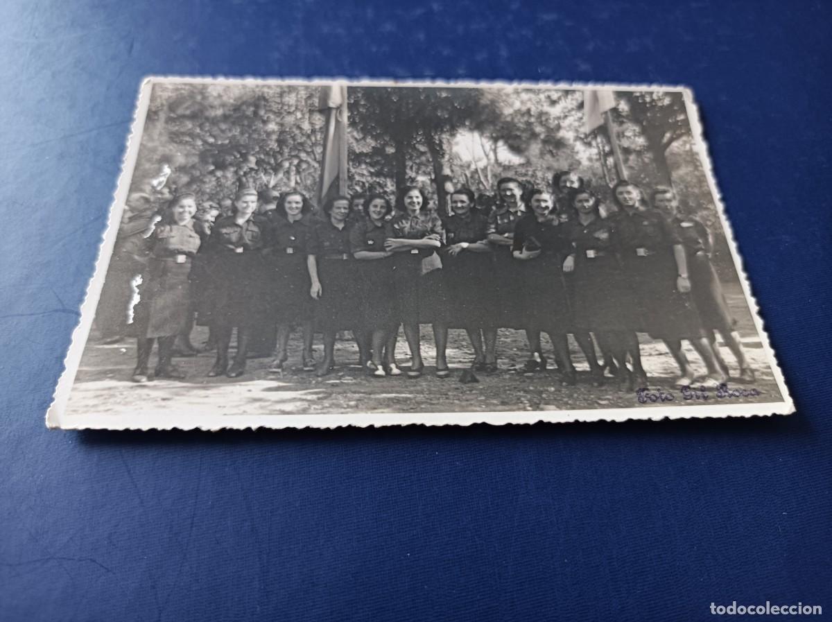 Fotograf&iacute;a antigua: FOTOGRAF&Iacute;A SECCI&Oacute;N FEMENINA DE FALANGE - ESTAMPACI&Oacute;N CASTELL&Oacute;N 1941