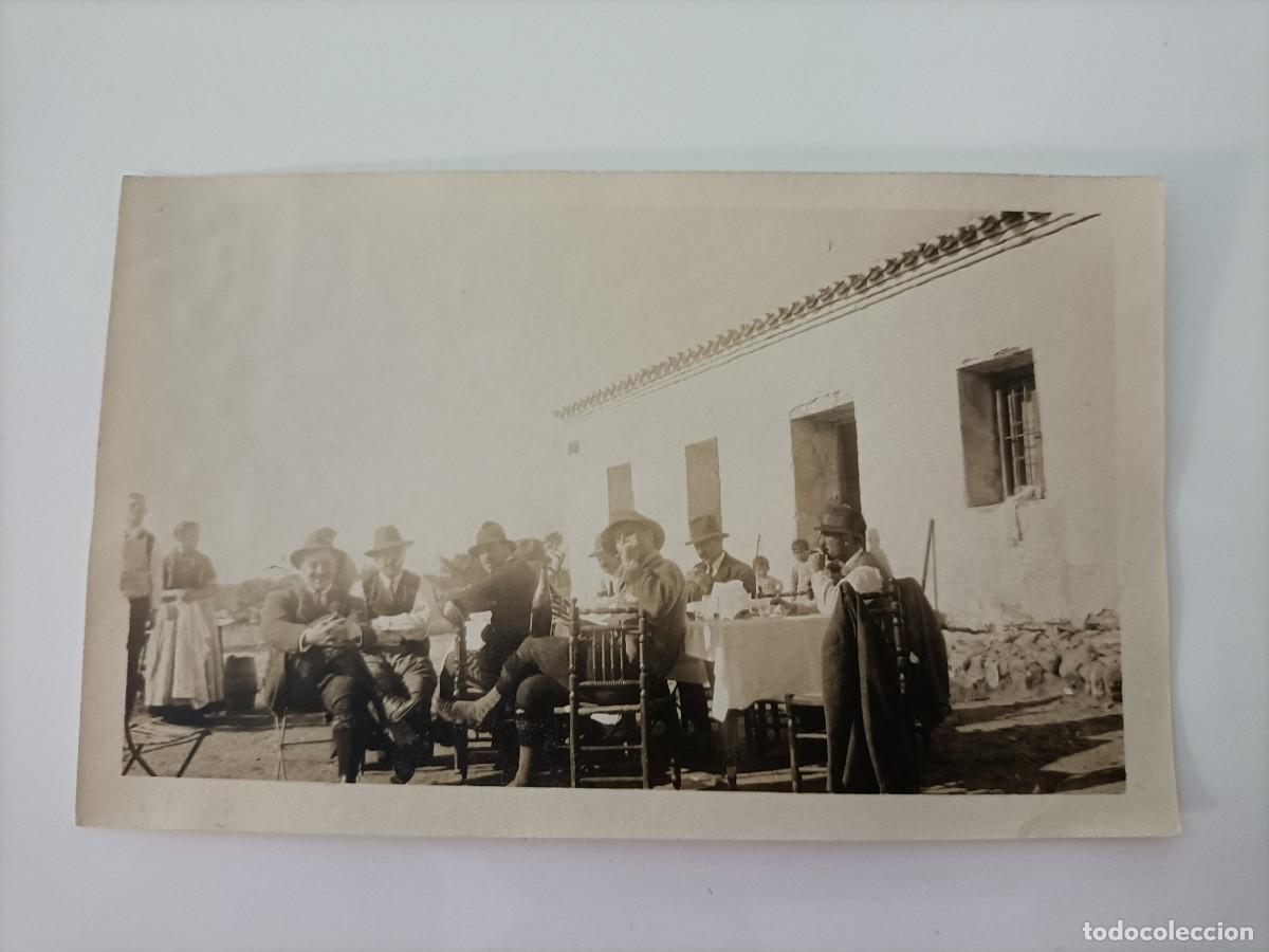 Antique Photography: FOTOGRAFIA FAMILIA MARQUESES DE AULENCIA EN UN DIA DE CACERIA, MIDE 11 X 6,5 CMS. A&Ntilde;O 1920 APROX.