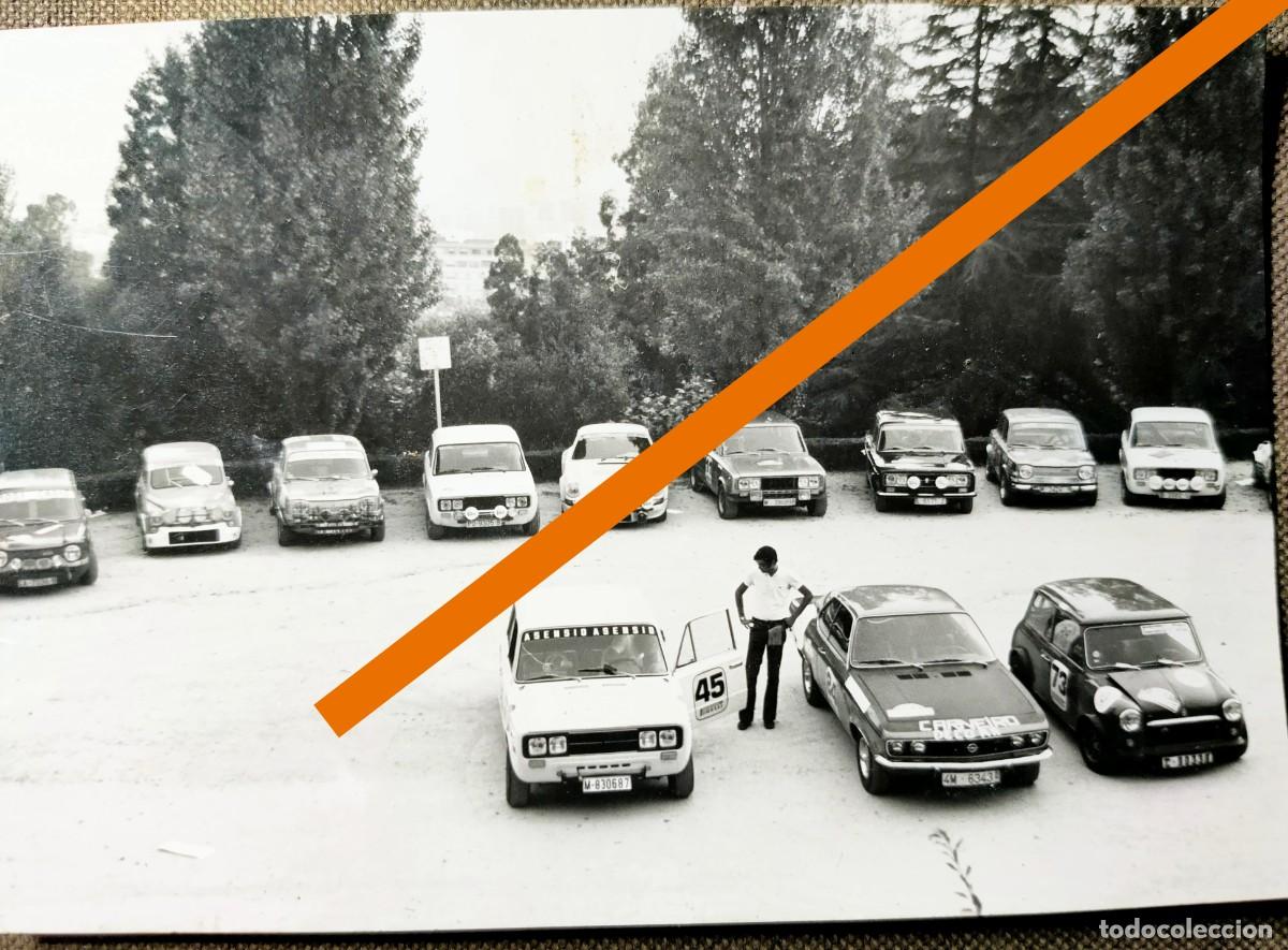 Photographie ancienne: fotograf&iacute;a. Coche Opel Manta. Coches. Rally. A&ntilde;os 70.