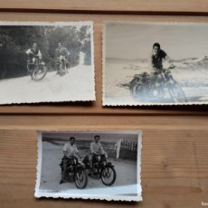 Fotografía antigua: FOTOGRAFÍAS ANTIGUAS DE MOTOCICLETAS EN GALICIA AÑOS 50