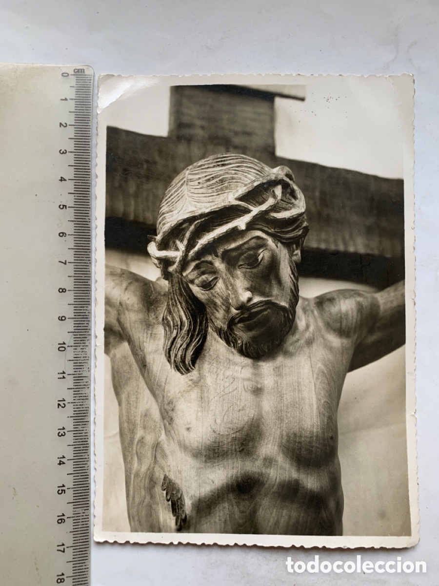 Fotograf&iacute;a antigua: FOTO. STMO. CRISTO DE LA AGON&Iacute;A. LOCALIDAD?. FOT&Oacute;GRAFO?. FECHA, 11 AGOSTO 1957.