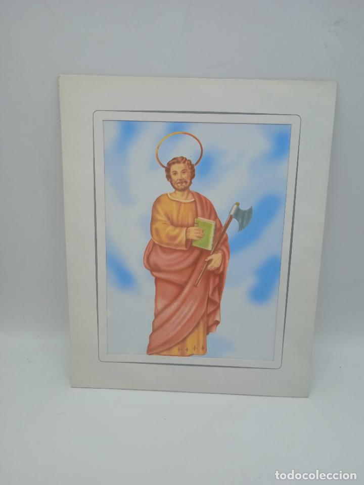 Antique Photography: FOTOGRAFIA RELIGIOSA. IMAGEN DE SAN JUDAS TADEO.