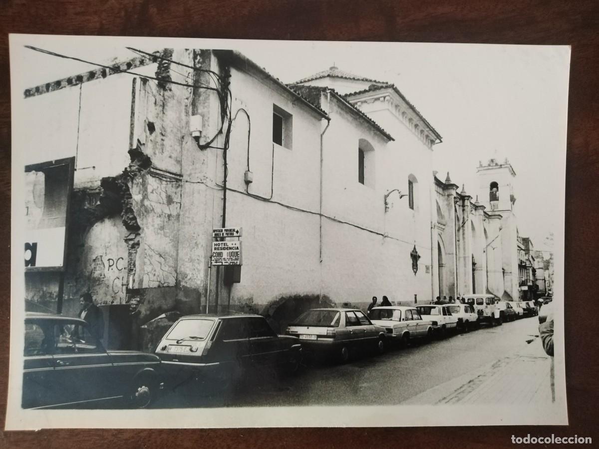 Fotografia antica: Antigua fotograf&iacute;a de la Calle Pizarro de Badajoz.